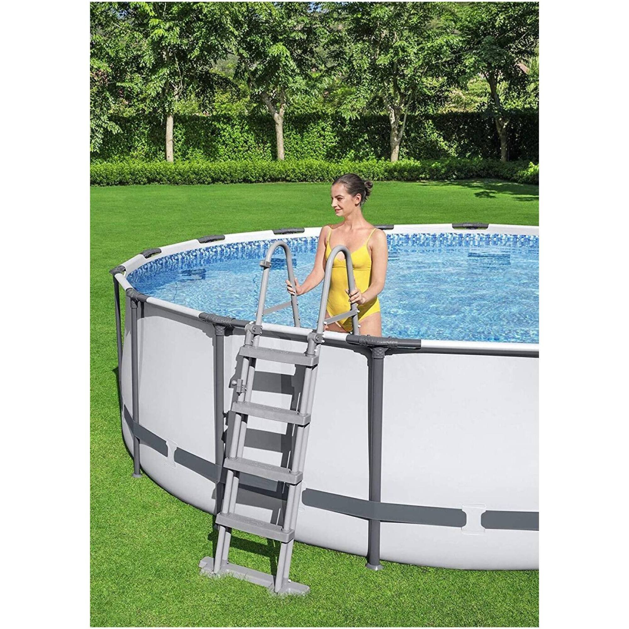Bestway Frame Pool Steel Pro Komplettset  457 x 122 cm (56438GS)
